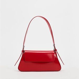 Zara Red Shoulder Bag